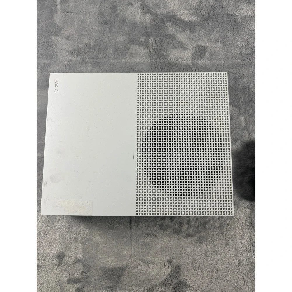 Microsoft Xbox One S 500GB Console Robot White with Black Wireless Controller